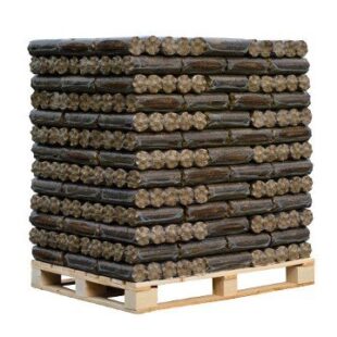 Madera densificada – Troncos comprimidos de larga duración – Palet 960 kg