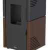 Estufa de pellet Bronpi TINA Moka 7 kW
